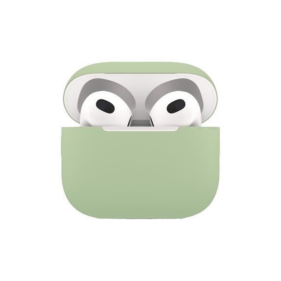 FixPremium - Silikónové Puzdro pre AirPods 3, zelená