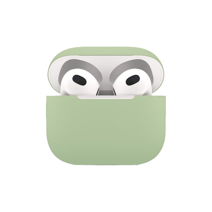 FixPremium - Silikónové Puzdro pre AirPods 3, zelená