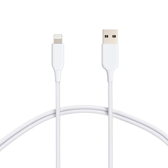 Lightning / USB kábel, 2 m, kompatibilný s Apple, bulk