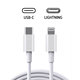 Lightning / USB-C kábel, 1 m, kompatibilný s Apple, bulk