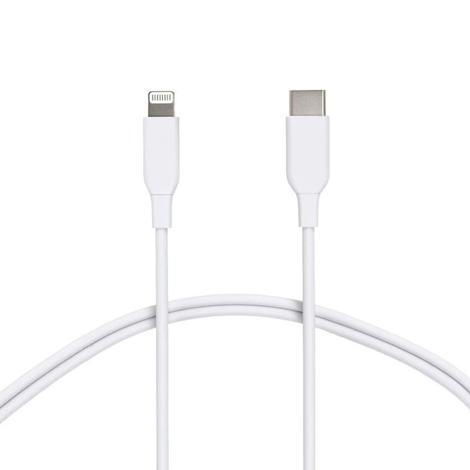 Lightning / USB-C kábel, 1 m, kompatibilný s Apple, bulk