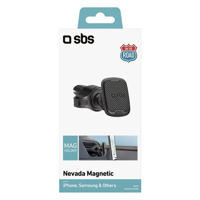 SBS - Držiak do auta Nevada Magnetic, do mriežky, čierna