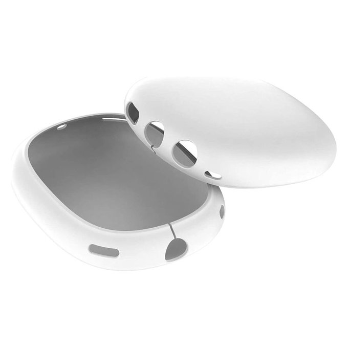 FixPremium - Silikónové Kryty Slúchadiel pre AirPods Max, biela