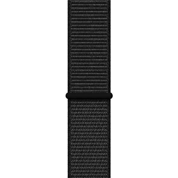 FixPremium - Nylonový Remienok pre Apple Watch (42, 44, 45 a 49mm), čierna