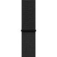 FixPremium - Nylonový Remienok pre Apple Watch (42, 44, 45 a 49mm), čierna