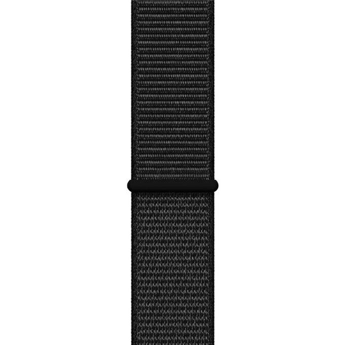 FixPremium - Nylonový Remienok pre Apple Watch (38, 40 a 41mm), čierna