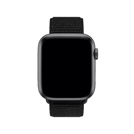 FixPremium - Nylonový Remienok pre Apple Watch (38, 40 a 41mm), čierna