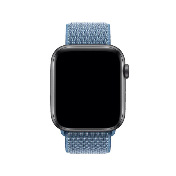 FixPremium - Nylonový Remienok pre Apple Watch (42, 44, 45 a 49mm), modrá