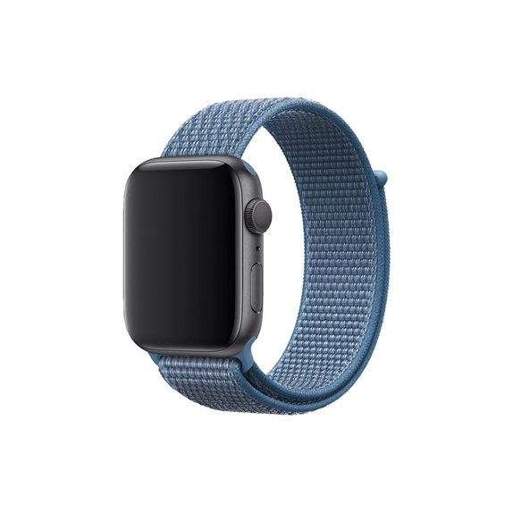 FixPremium - Nylonový Remienok pre Apple Watch (42, 44, 45 a 49mm), modrá