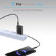 FixPremium - USB-C / USB Kábel s LED Indikátorom (1m), červená