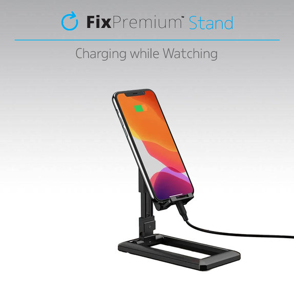 FixPremium - Stojan pre Smartphone/Tablet, čierny