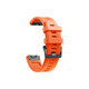 FixPremium - Silikónový Remienok pre Garmin (QuickFit 26mm), oranžový
