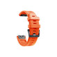 FixPremium - Silikónový Remienok pre Garmin (QuickFit 26mm), oranžový