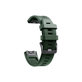 FixPremium - Silikónový Remienok pre Garmin (QuickFit 26mm), tmavozelený