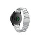 FixPremium - Remienok z Nehrdzavejúcej Ocele pre Garmin (QuickFit 22mm), strieborný