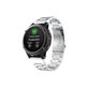FixPremium - Remienok z Nehrdzavejúcej Ocele pre Garmin (QuickFit 22mm), strieborný