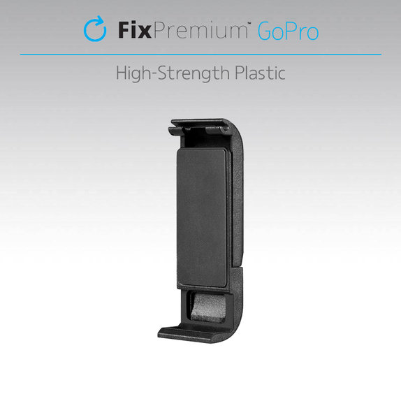 FixPremium - Ochranný Kryt Batérie pre GoPro Hero 9, čierna