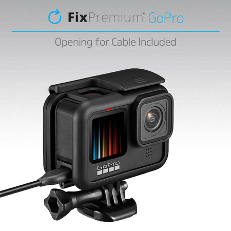 FixPremium - Ochranný Kryt Batérie pre GoPro Hero 9, čierna