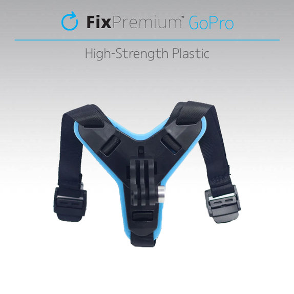 FixPremium - Držiak na Helmu pre GoPro, čierny