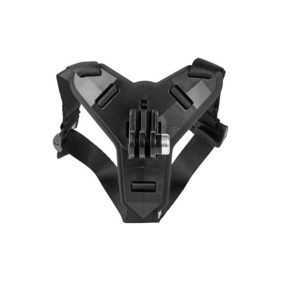 FixPremium - Držiak na Helmu pre GoPro, čierny