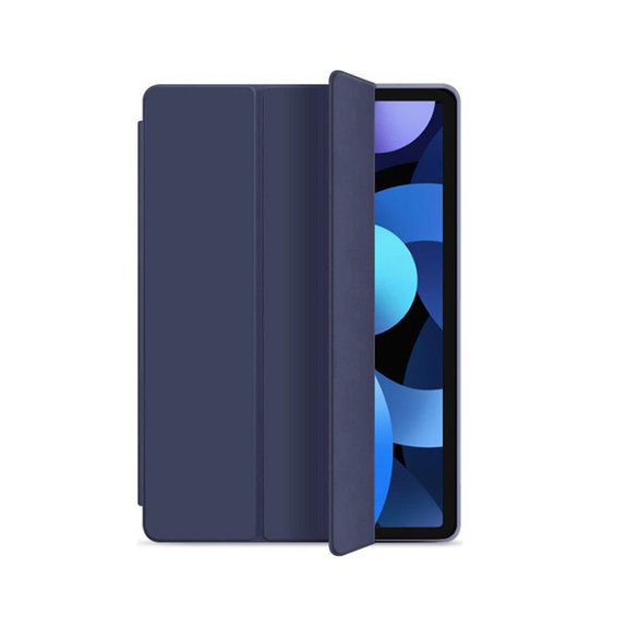 FixPremium - Zatváracie Silikónové Puzdro pre iPad Air (4th, 5th Gen), modrá