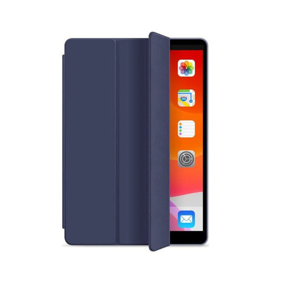 FixPremium - Zatváracie Silikónové Puzdro pre iPad 10.2 (7th, 8th, 9th Gen), modrá