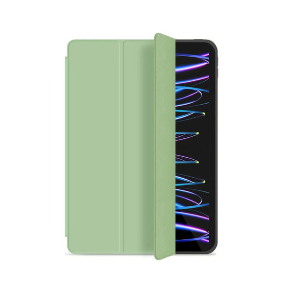 FixPremium - Zatváracie Silikónové Puzdro pre iPad Pro 12.9" (4th, 5th Gen), zelená