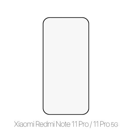 FixPremium FullCover Glass - Tvrdené Sklo pre Xiaomi Redmi Note 11 Pro a 11 Pro 5G