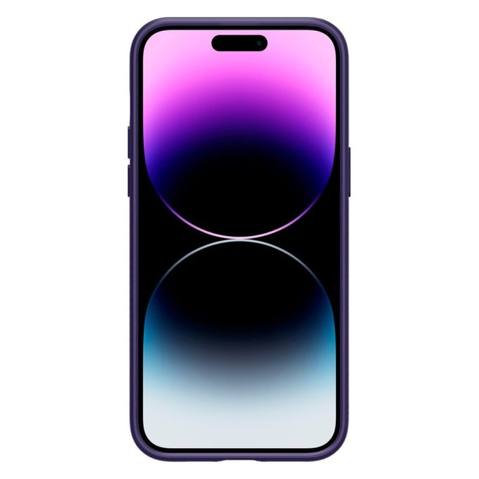 Spigen - Puzdro Liquid Air pre iPhone 14 Pro, Deep Purple