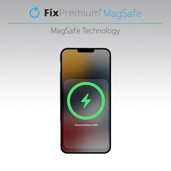 FixPremium - MagSafe PowerBank 5000mAh, biela