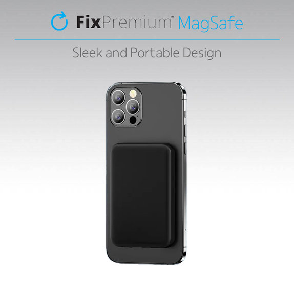 FixPremium - MagSafe PowerBank 5000mAh, biela