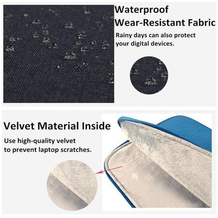 FixPremium - Taška na Notebook 13", čierna