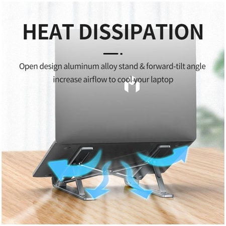 UGREEN - Stojan na Notebook, space gray