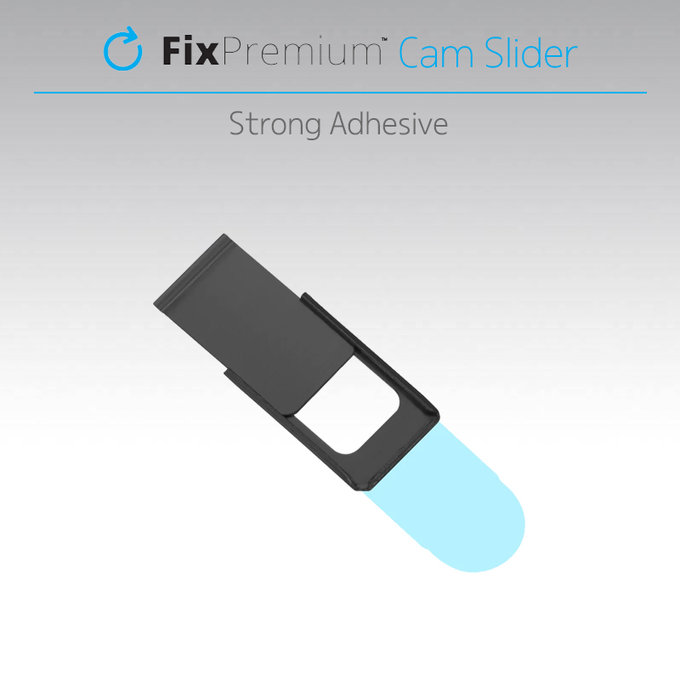 FixPremium - Camera Slider - Set 5ks, čierna