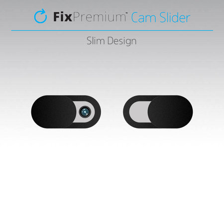 FixPremium - Camera Slider - Set 5ks, čierna