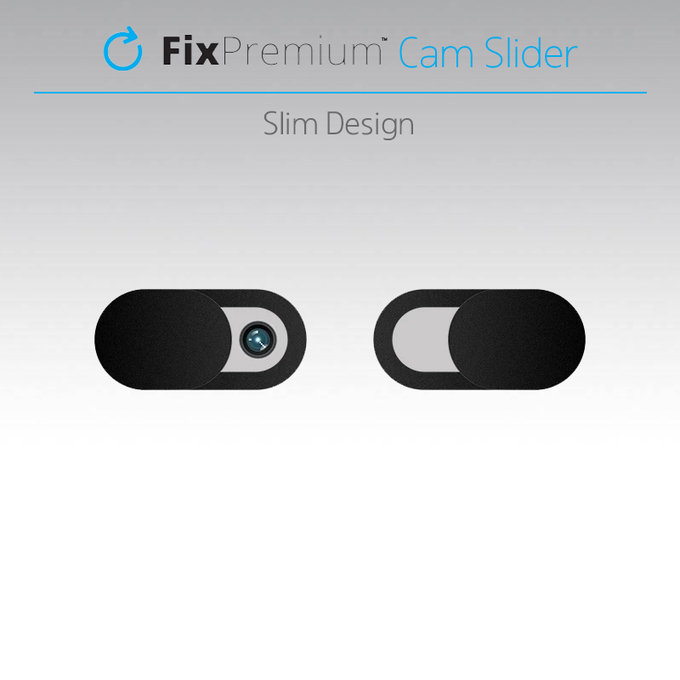 FixPremium - Camera Slider - Set 10ks, čierna
