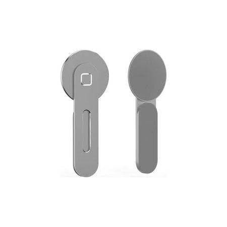 FixPremium - MagSafe Držiak pre iPhone na Notebook, strieborná