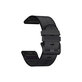 FixPremium - Kožený Remienok pre Garmin (QuickFit 22mm), čierna
