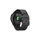 FixPremium - Kožený Remienok pre Garmin (QuickFit 22mm), čierna