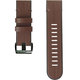 FixPremium - Kožený Remienok pre Garmin (QuickFit 22mm), hnedá
