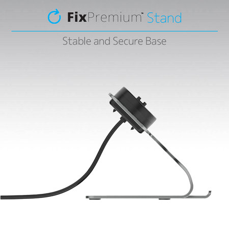 FixPremium - Nabíjací Stojan pre Garmin Hodinky, strieborná