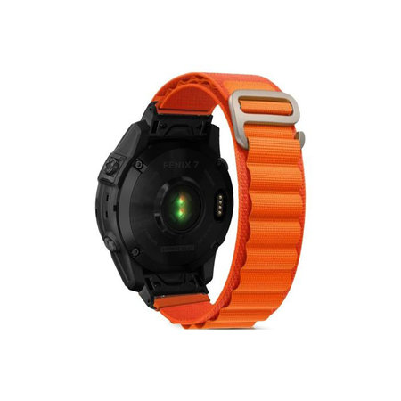 FixPremium - Remienok Alpine Loop pre Garmin (QuickFit 26mm), oranžová
