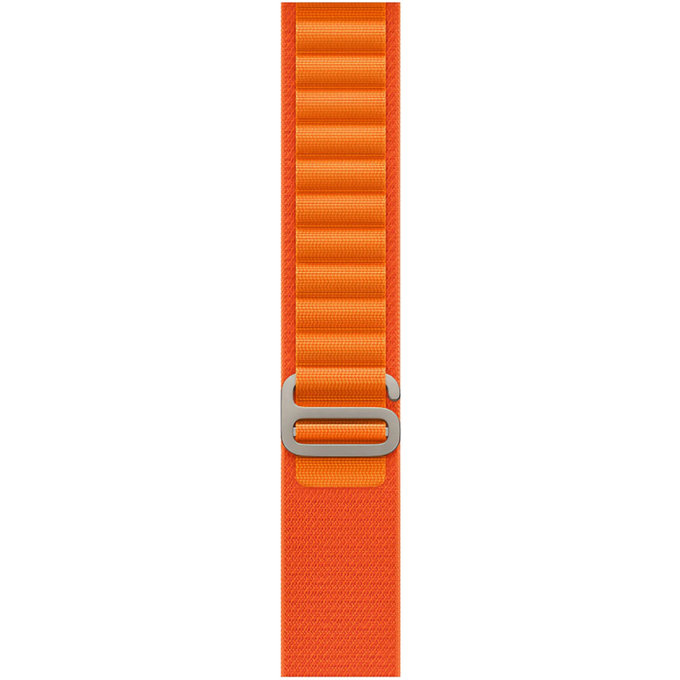 FixPremium - Remienok Alpine Loop pre Apple Watch (38, 40 a 41mm), oranžová