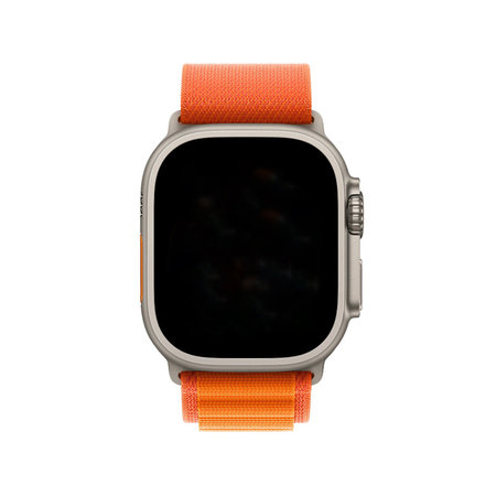 FixPremium - Remienok Alpine Loop pre Apple Watch (38, 40 a 41mm), oranžová