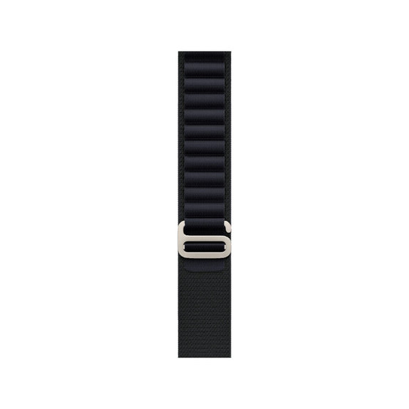 FixPremium - Remienok Alpine Loop pre Apple Watch (42, 44, 45 a 49mm), čierna