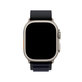 FixPremium - Remienok Alpine Loop pre Apple Watch (42, 44, 45 a 49mm), čierna