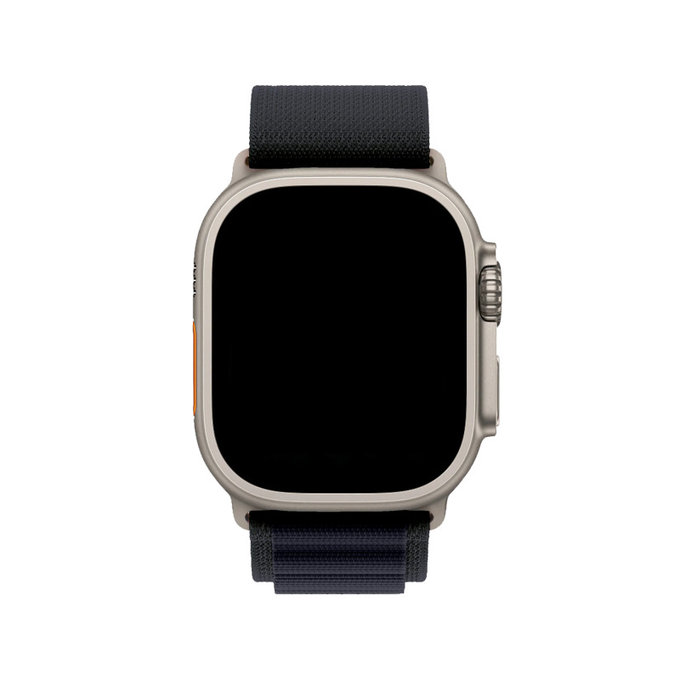 FixPremium - Remienok Alpine Loop pre Apple Watch (38, 40 a 41mm), čierna