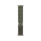 FixPremium - Remienok Alpine Loop pre Apple Watch (42, 44, 45 a 49mm), zelená