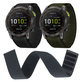 FixPremium - Nylonový Remienok pre Garmin (22mm), čierna