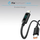 FixPremium - USB-C / USB-C Kábel s Funkciou Power Delivery (1m), čierna